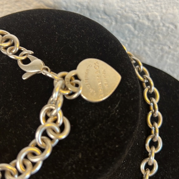 Tiffany Sterling Silver Necklace & Bracelet Set - Picture 5 of 8